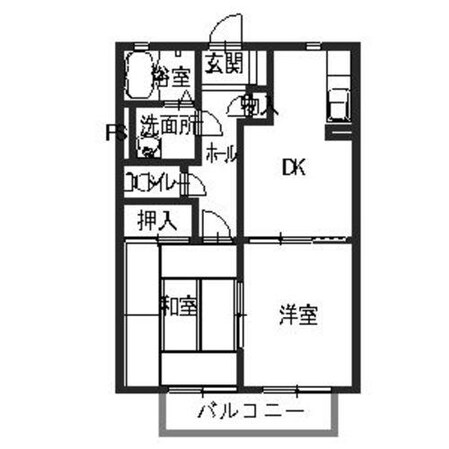 グランドゥール3輝の物件間取画像